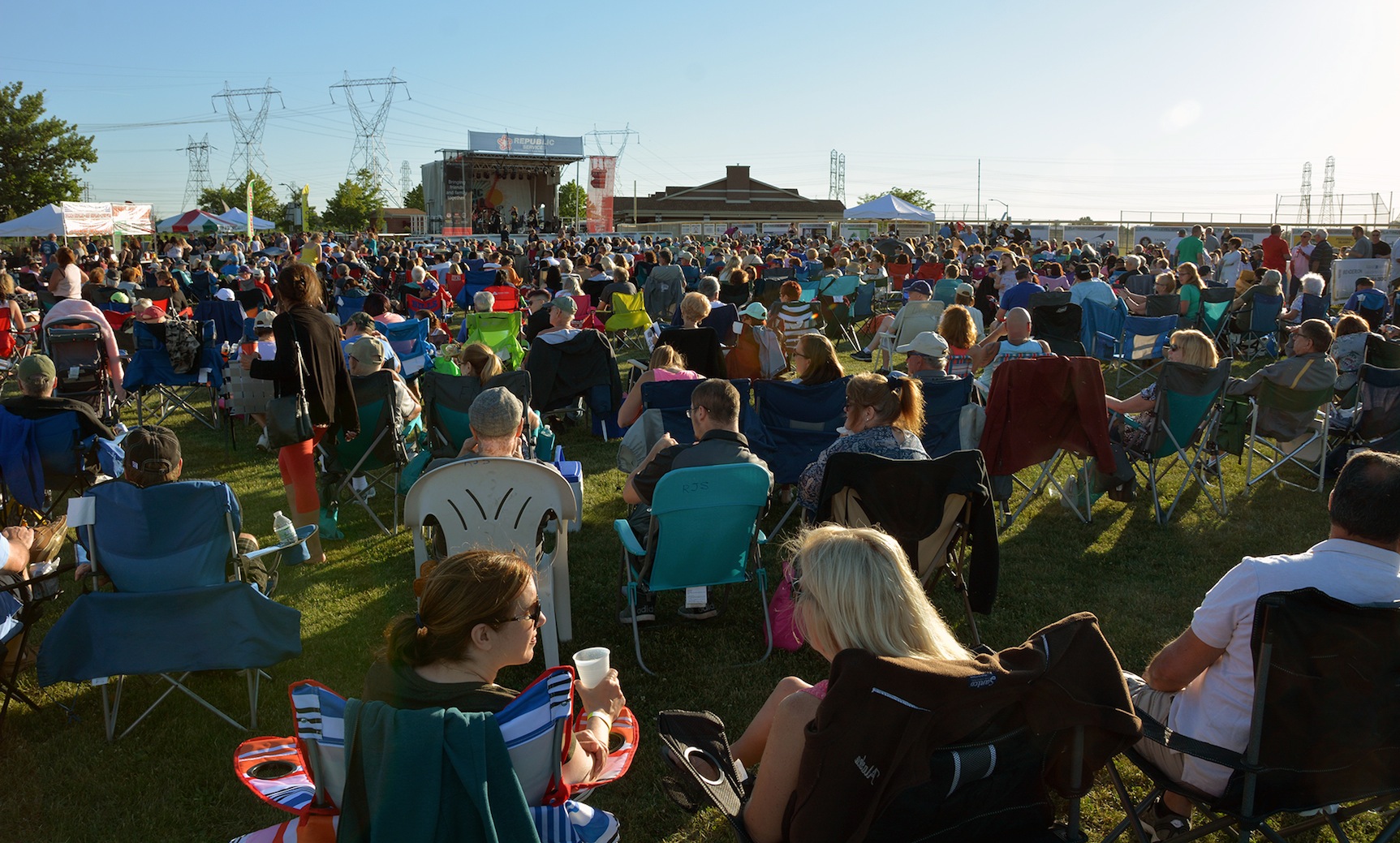 A scene from the 2018 `Music Mania Mondays` concert series. (Photo by Marc Carpenter)